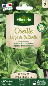 Oseille Large de Belleville - Légumes d'Autrefois